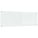Køkkenbacksplash 2 pcs Transparent 120 x 40 cm hærdet glas