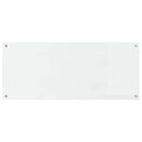 Køkkenbacksplash 2 pcs Transparent 120 x 50 cm hærdet glas