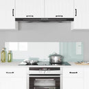 Køkkenbacksplash 2 pcs Hvid 80 x 40 cm hærdet glas