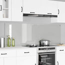 Køkkenbacksplash 2 pcs Transparent 90 x 60 cm hærdet glas