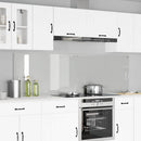 Køkkenbacksplash 2 pcs Transparent 100 x 60 cm hærdet glas