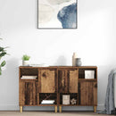 Sideboards 2 pcs Gammelt træ 60 x 35 x 70 cm Konstrueret træ