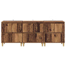 Sideboards 3 pcs Gammelt træ 60 x 35 x 70 cm Konstrueret træ