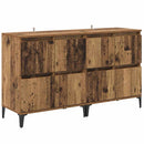 Sideboards 2 pcs Gammelt træ 60 x 35 x 70 cm Konstrueret træ