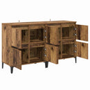 Sideboards 2 pcs Gammelt træ 60 x 35 x 70 cm Konstrueret træ