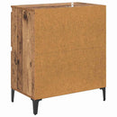 Sideboards 2 pcs Gammelt træ 60 x 35 x 70 cm Konstrueret træ