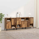 Sideboards 3 pcs Gammelt træ 60 x 35 x 70 cm Konstrueret træ