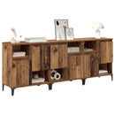 Sideboards 3 pcs Gammelt træ 60 x 35 x 70 cm Konstrueret træ
