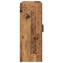 Væghængt skab Vægmonteret 2 pcs Gammelt træ 69,5 x 34 x 90 cm
