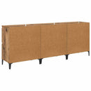 Sideboards 3 pcs Gammelt træ 60 x 35 x 70 cm Konstrueret træ