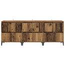 Sideboards 3 pcs Gammelt træ 60 x 35 x 70 cm Konstrueret træ