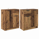 Sideboards 2 pcs Gammelt træ 60 x 30 x 70 cm Konstrueret træ