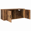 Væghængt TV-skab sæt 3 pcs Gammelt træ 100 x 34,5 x 40 cm