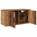 Væghængt TV-skab sæt 2 pcs Gammelt træ 80 x 34,5 x 40 cm