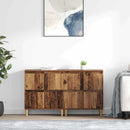 Sideboards 2 pcs Gammelt træ 60 x 35 x 70 cm Konstrueret træ
