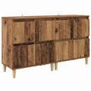 Sideboards 2 pcs Gammelt træ 60 x 35 x 70 cm Konstrueret træ