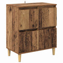 Sideboards 2 pcs Gammelt træ 60 x 35 x 70 cm Konstrueret træ