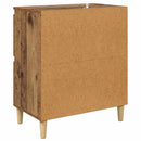 Sideboards 2 pcs Gammelt træ 60 x 35 x 70 cm Konstrueret træ