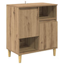 Sideboards 2 pcs Artisan Egetræ 60 x 35 x 70 cm Konstrueret træ