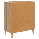 Sideboards 2 pcs Artisan Egetræ 60 x 35 x 70 cm Konstrueret træ