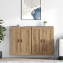 Væghængt skab 2 pcs Artisan Egetræ 69,5 x 34 x 90 cm