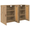 Væghængt skab 2 pcs Artisan Egetræ 69,5 x 34 x 90 cm