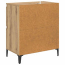 Sideboards 2 pcs Artisan Egetræ 60 x 35 x 70 cm Konstrueret træ