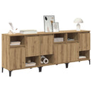 Sideboards 3 pcs Artisan Egetræ 60 x 35 x 70 cm Konstrueret træ