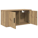 Væghængt TV-skab sæt 3 pcs Artisan Egetræ 80 x 34,5 x 40 cm