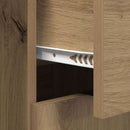 Sideboards 2 pcs Artisan Egetræ 60 x 30 x 70 cm Konstrueret træ