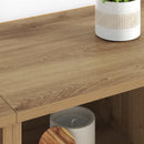 Sideboards 2 pcs Artisan Egetræ 60 x 35 x 70 cm Konstrueret træ