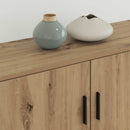 Væghængt TV-skab sæt 2 pcs Artisan Egetræ 100 x 34,5 x 40 cm