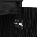 Sideboards 3 pcs Sort eg 60 x 35 x 70 cm Konstrueret træ