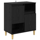 Sideboards 3 pcs Sort eg 60 x 35 x 70 cm Konstrueret træ