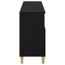 Sideboards 3 stk. Sort eg 60 x 35 x 70 cm Konstrueret træ