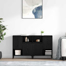 Sideboards 2 pcs Sort eg 60 x 35 x 70 cm Konstrueret træ
