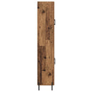 Highboard 2 pcs Gammelt træ Konstrueret træ