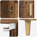 Highboard Gammelt træ 69,5 x 32,5 x 180 cm Konstrueret træ
