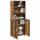 Highboard Gammelt træ 69,5 x 32,5 x 180 cm Konstrueret træ