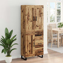 Highboard Gammelt træ 69,5 x 34 x 180 cm Konstrueret træ