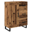 Highboard Gammelt træ 69,5 x 34 x 180 cm Konstrueret træ