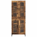 Highboard Gammelt træ 69,5 x 34 x 180 cm Konstrueret træ