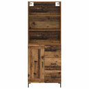 Highboard Gammelt træ 69,5 x 34 x 180 cm Konstrueret træ