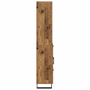 Highboard med skuffe 2 pcs Gammelt træ Konstrueret træ