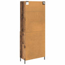 Highboard Gammelt træ 69,5 x 32,5 x 180 cm Konstrueret træ