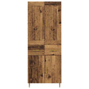 Highboard Gammelt træ 69,5 x 34 x 180 cm Konstrueret træ