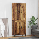 Highboard Gammelt træ 69,5 x 34 x 180 cm Konstrueret træ