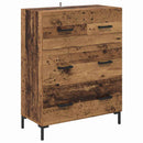Highboard Gammelt træ 69,5 x 34 x 180 cm Konstrueret træ