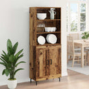 Highboard Gammelt træ 69,5 x 34 x 180 cm Konstrueret træ
