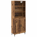 Highboard Gammelt træ 69,5 x 34 x 180 cm Konstrueret træ